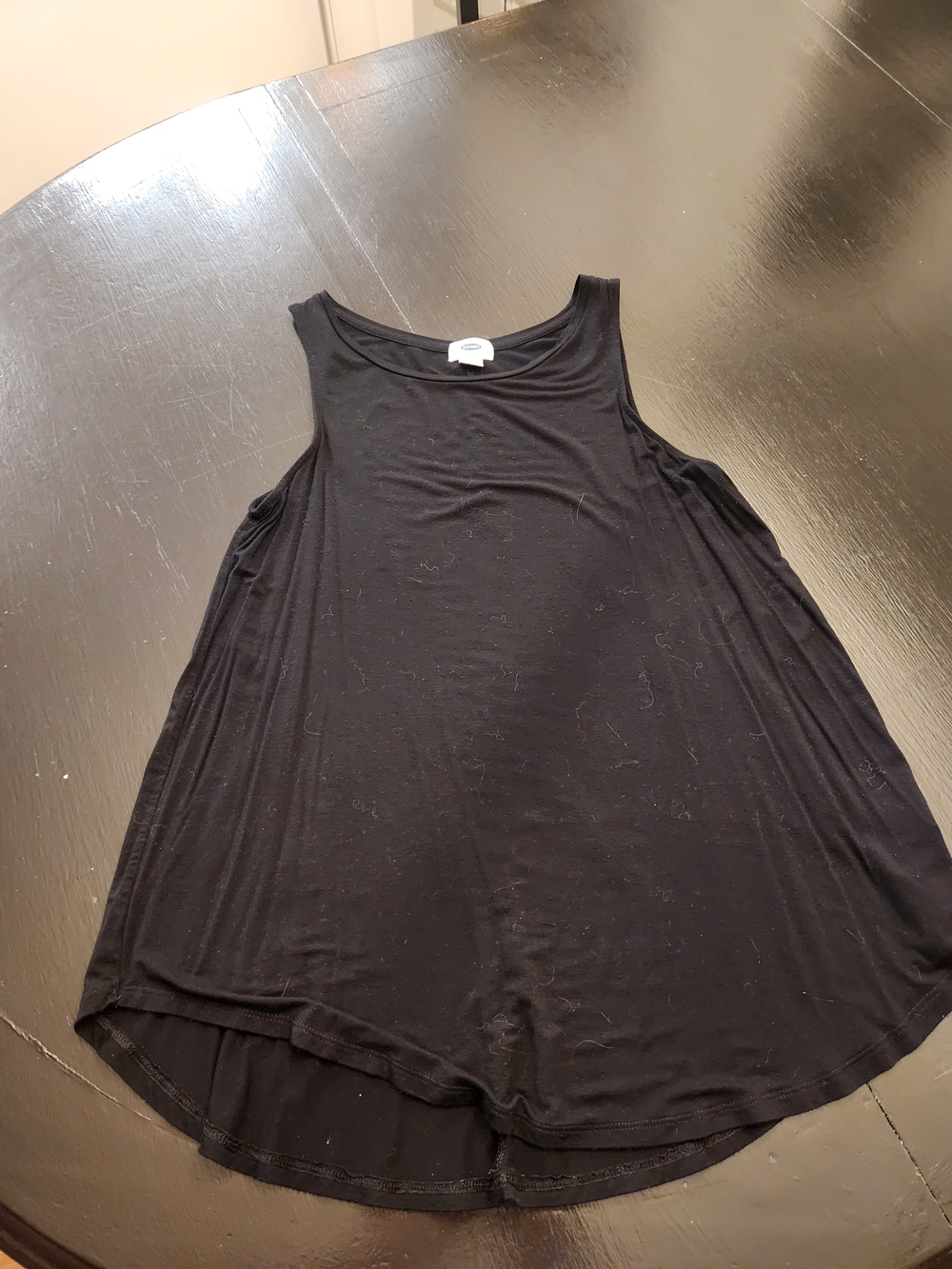 Old Navy Black Swing Tank Top